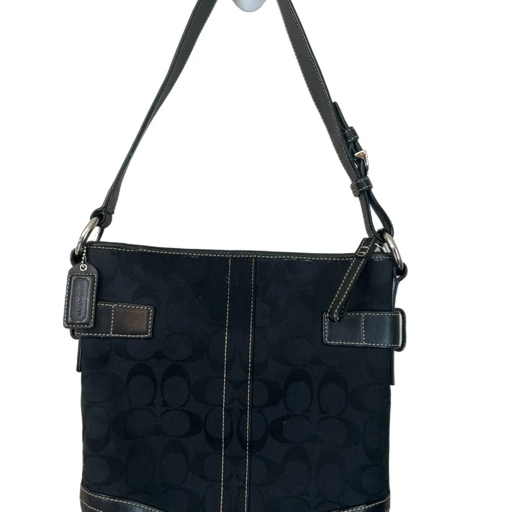 Coach Black Shoulder Bag